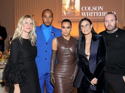 Makin Dekat, Kim Kardashian dan Lewis Hamilton Bergaya Couple di Super Bowl