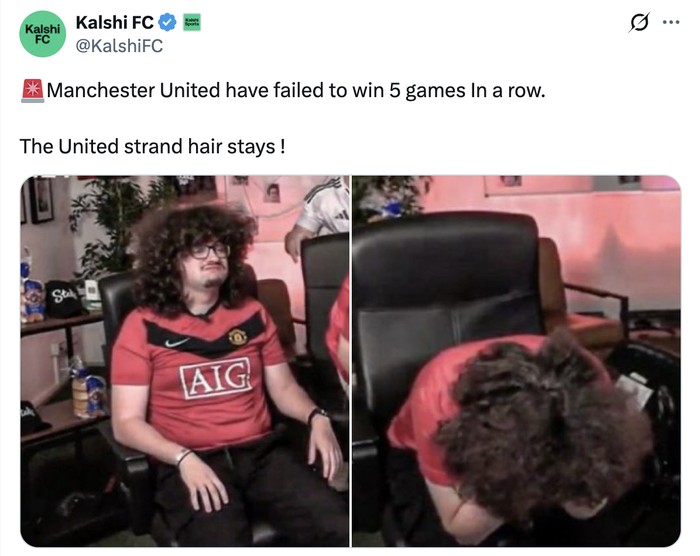 Meme Kocak Fans Gondrong Gagal Cukur Gegara MU Imbang