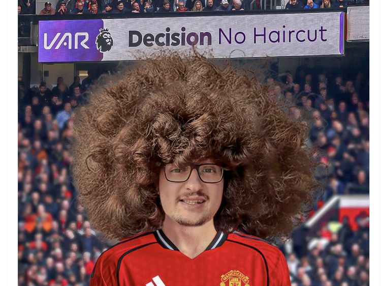 Meme Kocak Fans Gondrong Gagal Cukur Gegara MU Imbang