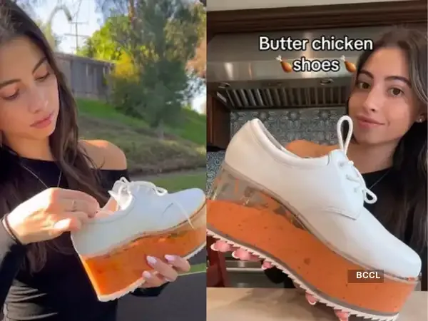 Nyeleneh! Kari Ayam Disajikan di Dalam Sol Sepatu Nyeleneh! Kari Ayam Disajikan di Dalam Sol Sepatu