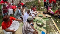 Pandji Jalani Ritual Minta Maaf ke Leluhur Toraja, Santap Hidangan Persembahan
