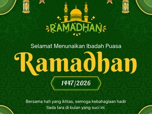 80+ Ucapan Selamat Menjalankan Ibadah Puasa Ramadan 1447 H/2026 Singkat