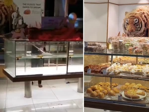 Staff Bakery BreadTalk Dikecam Gegara Bersihkan Etalase Pakai Sapu!