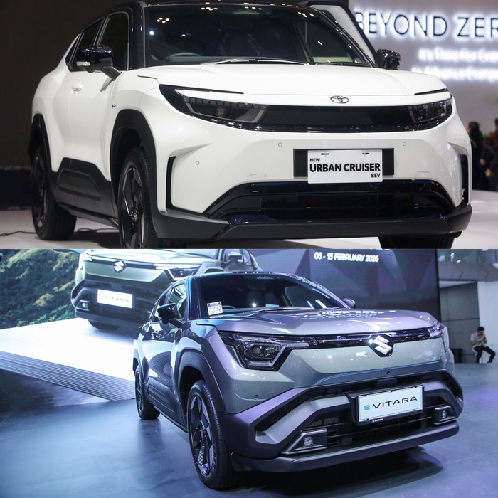 Suzuki e Vitara vs Toyota Urban Cruiser