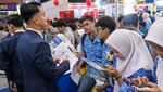 Antusias Pelajar Berburu Info Kampus di JICC