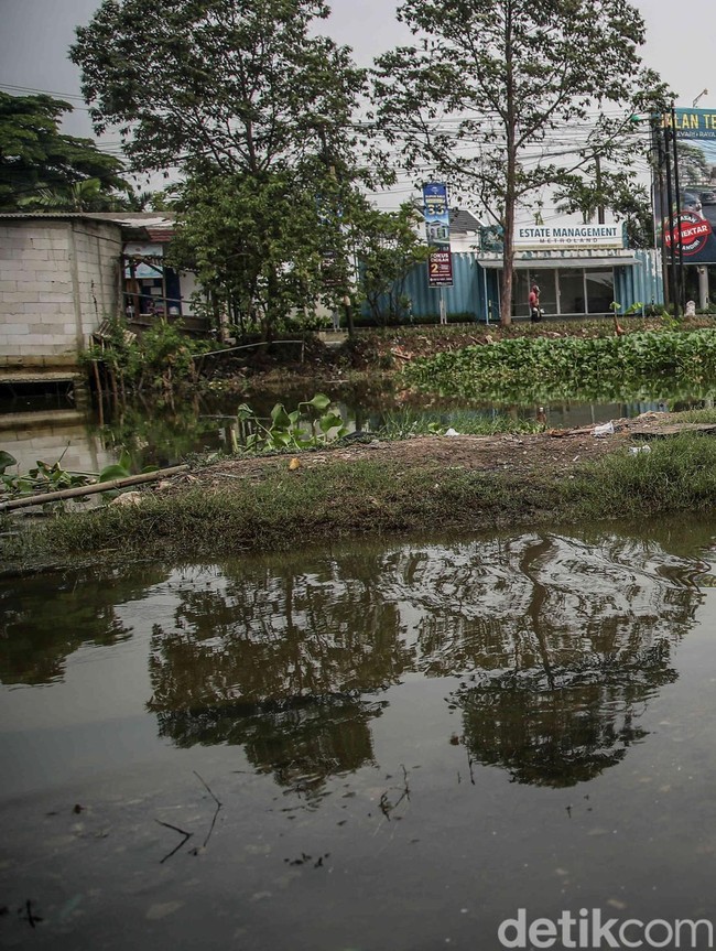 Banjir di Desa Buni Bakti Bekasi Berangsur Surut