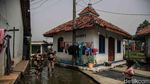 Banjir di Desa Buni Bakti Bekasi Berangsur Surut