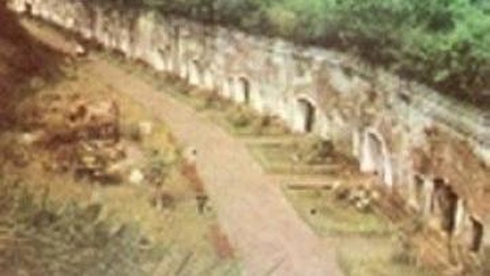 Benteng Putri Hijau di Deli Tua (Foto: Perpustakaan Digital Budaya Indonesia)
