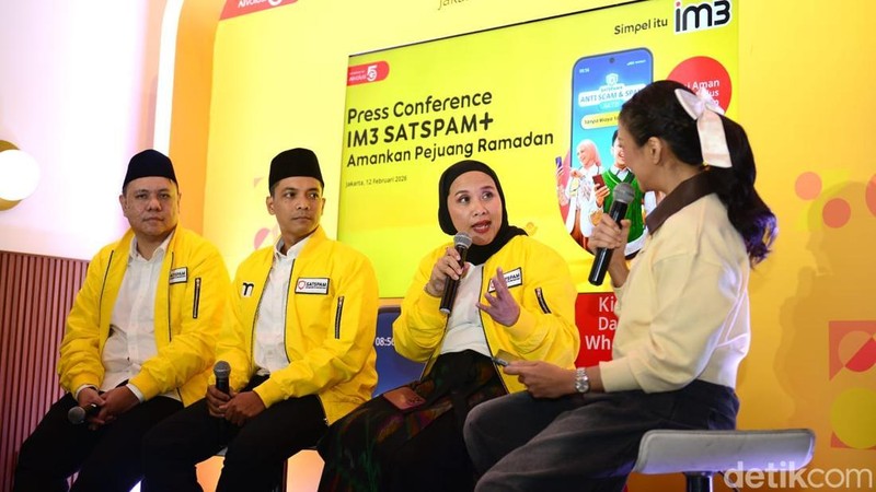 Lonjakan aktivitas digital selama bulan Ramadan kerap dimanfaatkan pelaku kejahatan siber untuk melancarkan aksi penipuan, terutama melalui layanan WhatsApp. Menyikapi kondisi tersebut, Indosat Ooredoo Hutchison (IOH) melalui merek IM3 memperkuat perlindungan pelanggan dengan menghadirkan sistem keamanan Satuan Anti Scam dan Spam (Satspam+) yang kini mampu memblokir penipuan melalui WhatsApp Call.
