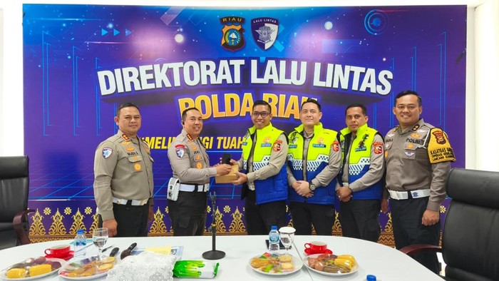 Korlantas Polri di Wilayah Polda Riau
