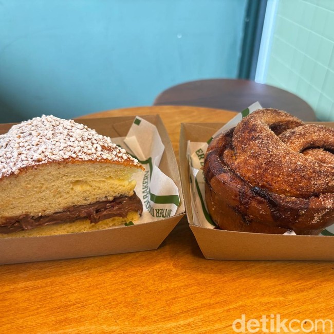 Sedapnya Sarapan  Brioche Cinnamon Roll hingga Kopi di Bakery Halal di Singapura