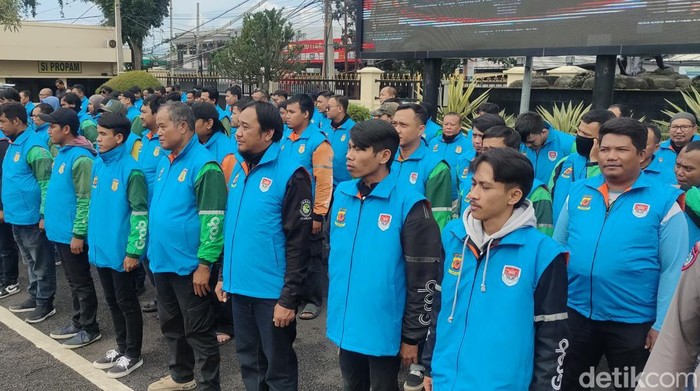 ojok dan opang dijadikan ojek Kamtibmas di Cianjur