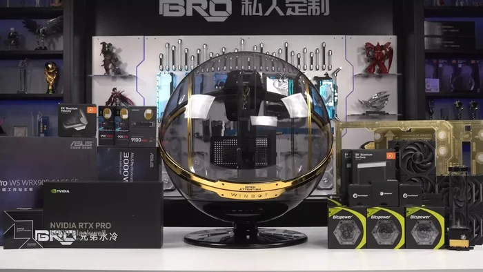 PC Rakitan Bola Kristal bikinan Bro Cooling.