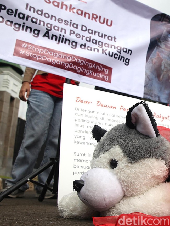 Pecinta Kucing dan Anjing Demo ke DPR