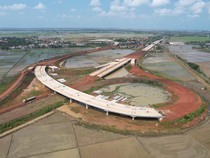 Progres Pembangunan Jalan Tol Akses Patimban Capai 68%