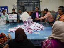 Pemilu ke-13 Bangladesh Berlangsung, Penghitungan Suara Dimulai