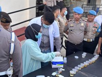 Tes Urine Mendadak, 5 Oknum Polisi di Meranti Positif Narkoba Langsung Dipatsus