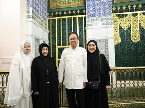 Megawati Ziarah ke Makam Rasulullah, Doa Dipimpin Imam Masjid Nabawi