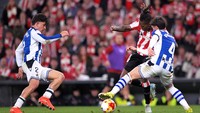 Semifinal Copa del Rey: Bilbao Ditekuk Sociedad 0-1 di Leg Pertama
