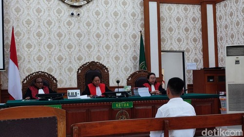 Sidang kasus TPPO di Pengadilan Negeri (PN) Denpasar, Kamis (12/2/2026). (Ahmad Firizqi Irwan/detikBali)