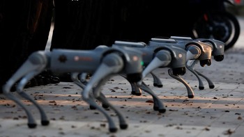 Pihak berwenang menyatakan penggunaan anjing robot K9-X bertujuan meningkatkan efektivitas sistem keamanan tanpa mengurangi peran petugas di lapangan. Teknologi ini diharapkan dapat memberikan respons cepat dalam situasi darurat serta meminimalkan risiko terhadap keselamatan personel. REUTERS/Daniel Becerril