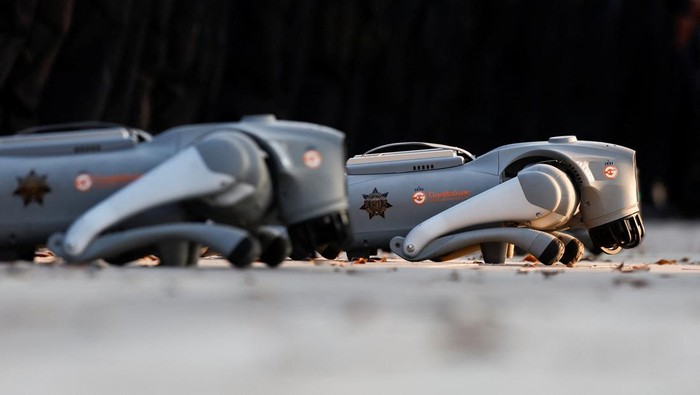 Teknologi Canggih, Anjing Robot K9-X Disiapkan Amankan Piala Dunia 2026