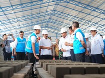 Laris Manis Paving Block Limbah PLTU Olahan Napi di Lapas Tangerang