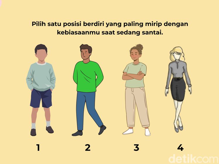 Posisi Berdiri Bisa Jadi Tentukan Kepribadian Lho, Kamu yang Mana?