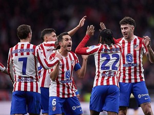 Atletico Bantai Barcelona 4-0 di Semifinal Copa del Rey Leg Pertama