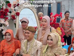 Viral! Tradisi Sangon Manten, Uang Kondangan Diberi Terang-terangan
