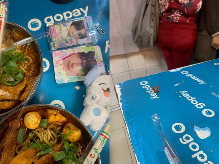 Kejatuhan Bayi Tikus Saat Makan Bakmi di Pujasera Blok M.