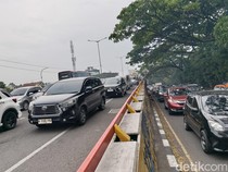 Lalin Pasteur Bandung Macet Panjang Jelang Libur Imlek