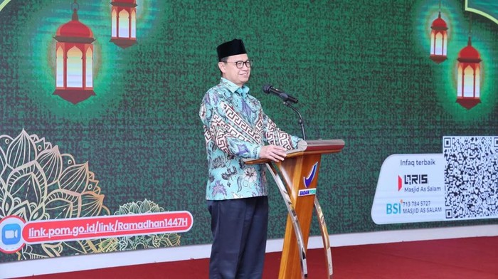 Kepala Badan Pengawas Obat dan Makanan (BPOM), Prof. Dr. Taruna Ikrar.