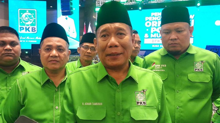 Ketua DPW PKB Sumut Ashari Tambunan (Nizar Aldi/detikSumut)