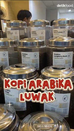 Video: Di Pasar 8 Alam Sutera, Ada Kopi Arabika Luwak