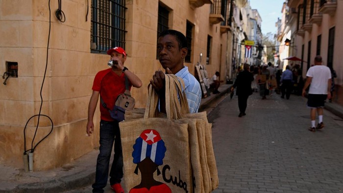 A view of the tourist zone in Varadero, Cuba, as the U.S. blocks shipments of oil from reaching the island nation, February 10, 2026. REUTERS/Norlys Perez