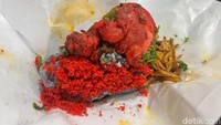 Lezatnya Nasi Kerabu Lemak Bakar dengan Ayam Merah di Restoran Atta Halilintar