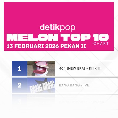 KiiiKiii dan IVE di Puncak Chart Melon Top 100