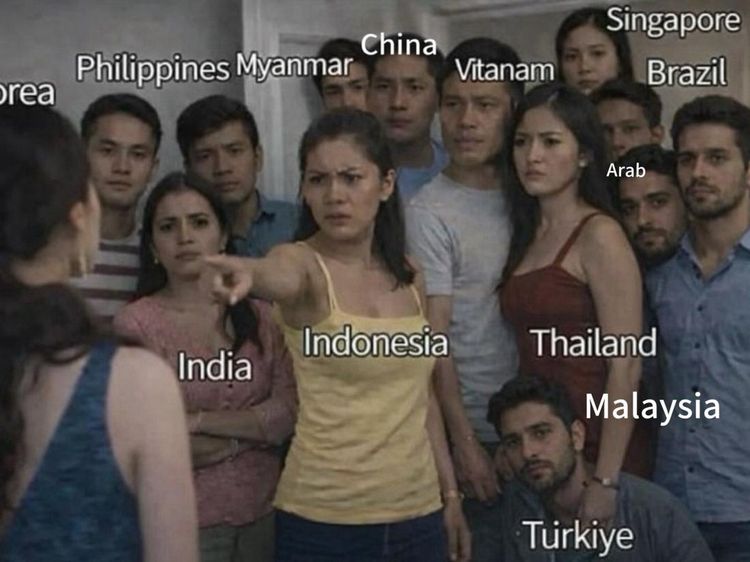 Timeline Panas! Meme Kocak SEAblings Balas K-Netz Rasis di X