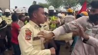Demo Karyawan di IMIP Morowali Ricuh gegara Oknum Sekuriti Pukul Pendemo