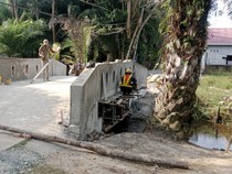 Polda Riau Tuntaskan Renovasi Jembatan di Pekanbaru, Warga Kini Aman Melintas