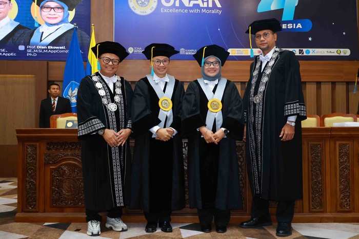 Pengukuhan guru besar Unair