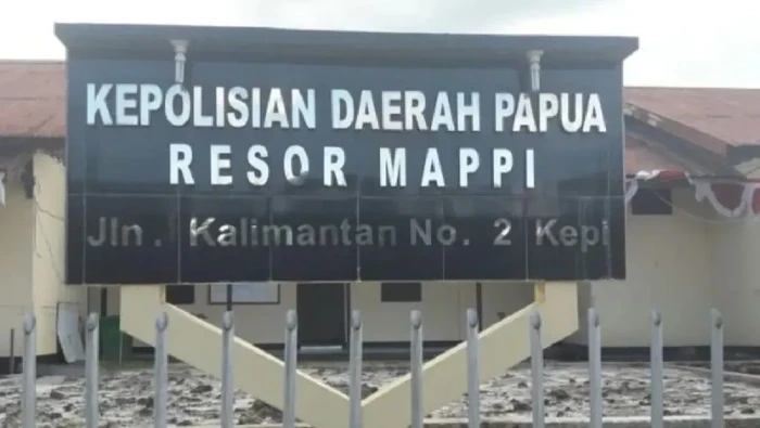 Polres Mappi di Kepi, Papua Selatan.