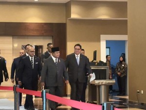 Prabowo Hadiri Indonesia Economic Outlook 2026 di Danantara