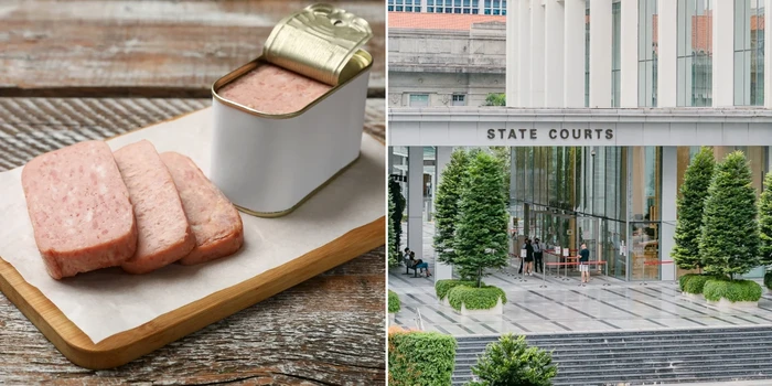 Pria masuk penjara gara-gara kornet daging babi.