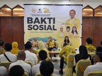 HUT Fraksi, Sarmuji Targetkan Suara Golkar Naik 20% di 2029