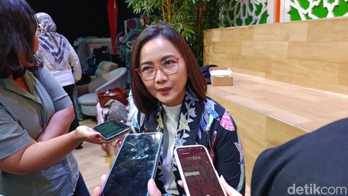 Spesialis gizi dr Juwalita Surapsari, MGizi, SpGK dalam acara Danone Health Corner bersama detikHealth