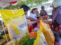 Pemkot Palembang Gelar Pasar Murah, Ada Diskon Belanja Rp 10 Ribu