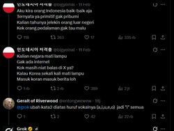 Kocak tapi Menohok! Warganet +62 Balas Postingan Rasis Knetz