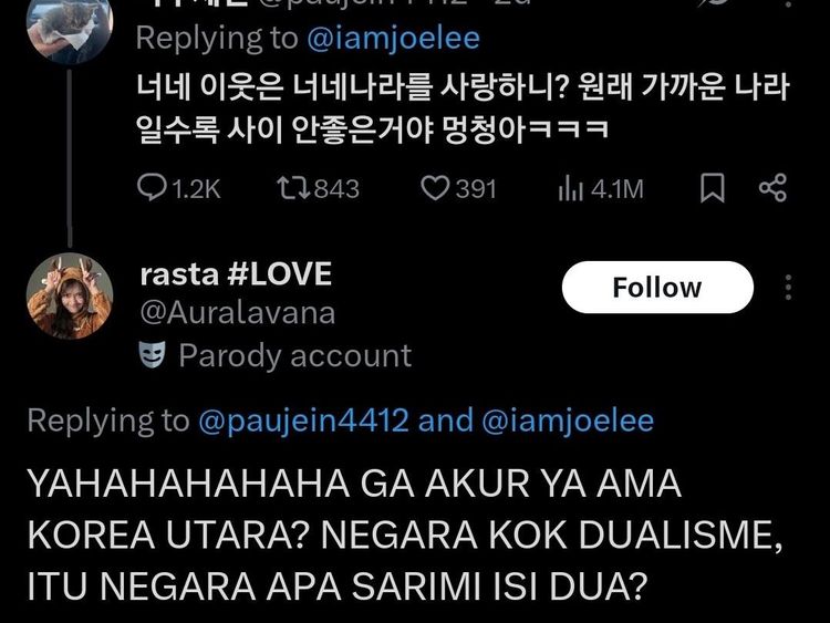 Kocak tapi Menohok! Warganet +62 Balas Postingan Rasis Knetz